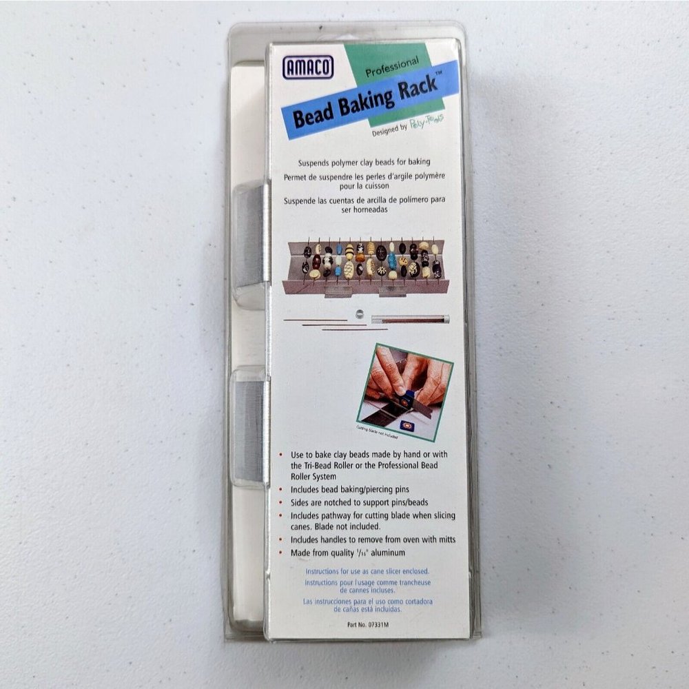 AMACO Professional Bead Baking Rack for Polymer Clay Beads NEW